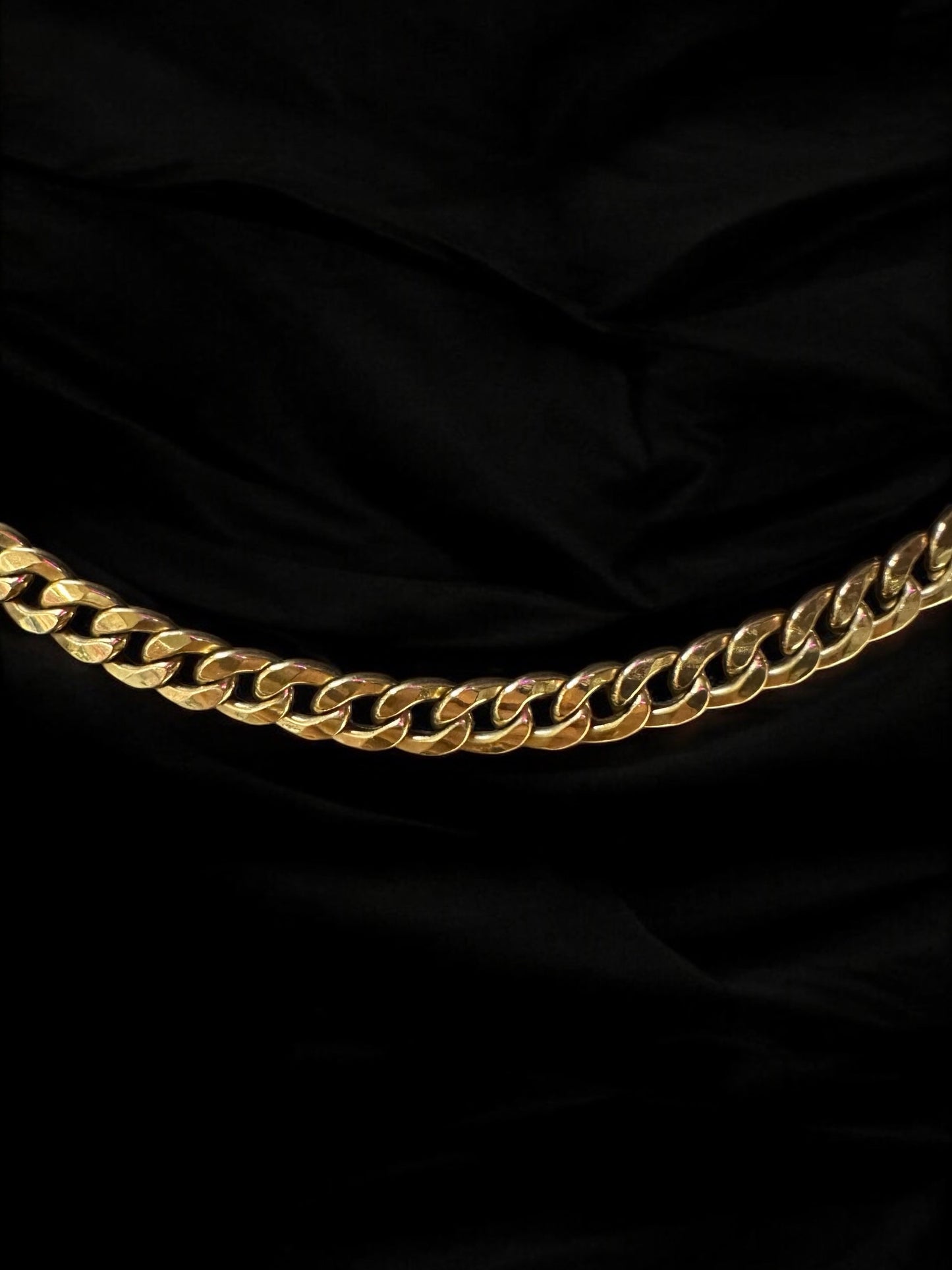 Miami Cuban Link Chain 18k Gold