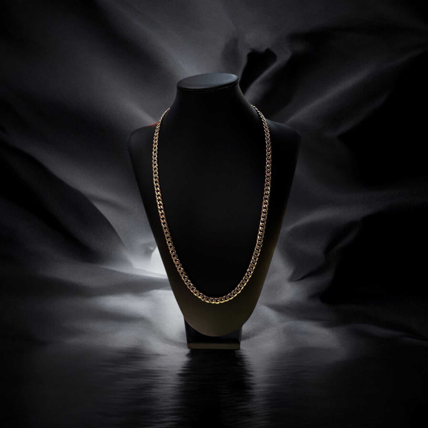 Miami Cuban Link Chain 18k Gold